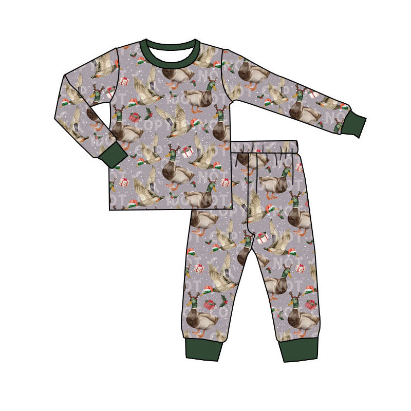 presale BLP0789 Duck Gift Long Sleeve Long Pants Pajama Set 2024 7.30