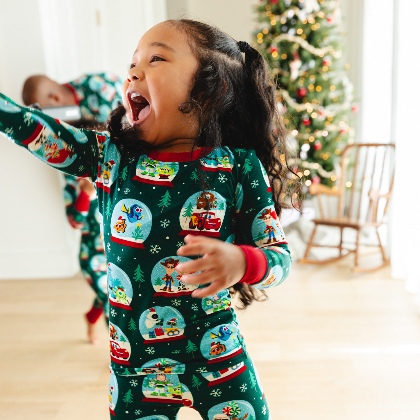 presale BLP1010 Cartoon car red and green long sleeve long pants pajamas set  2024 9.26