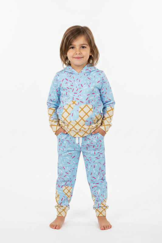 Sibling Sprinkles Drip Hoodies Joggers Clothes Sets