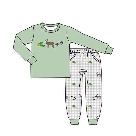 Pre order baby boy dog jogger outfit