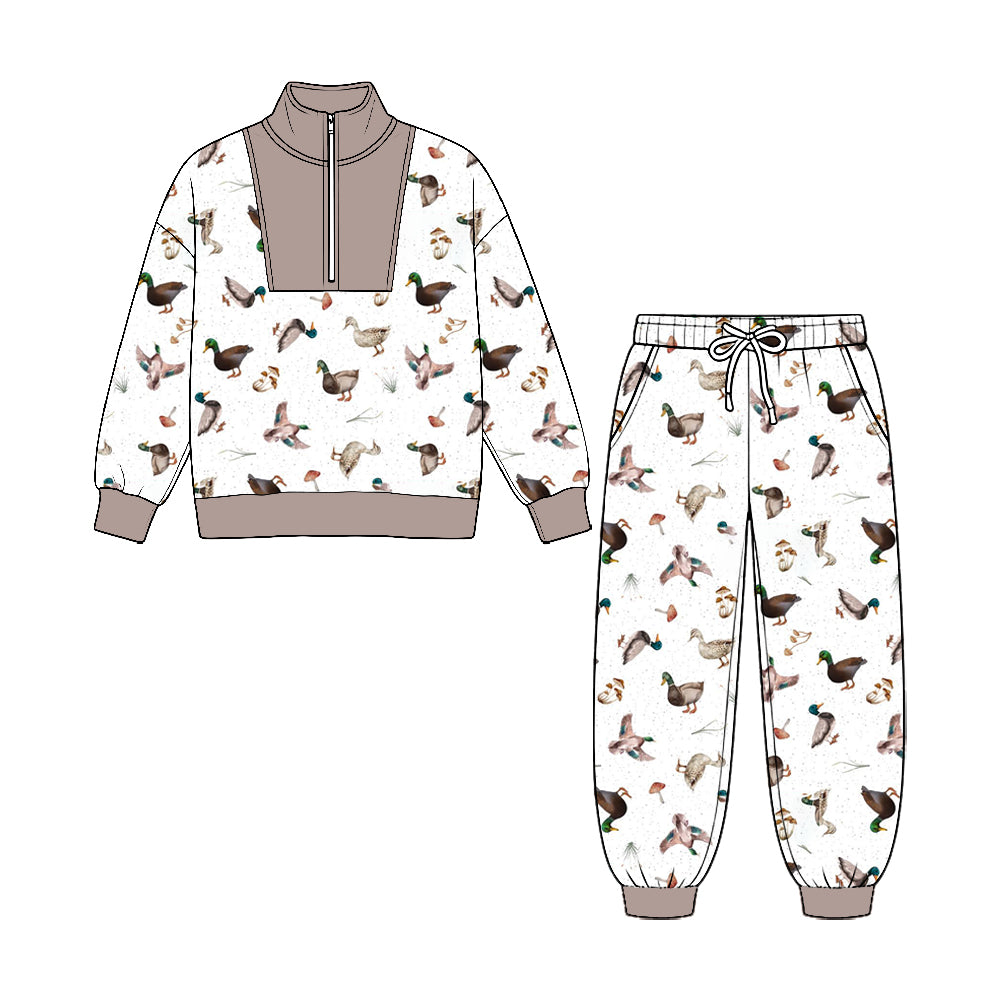 Pre order duck mallard pullover joggers outfit kids trending  product