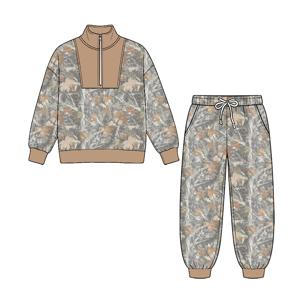 Pre order camo pullover joggers outfit