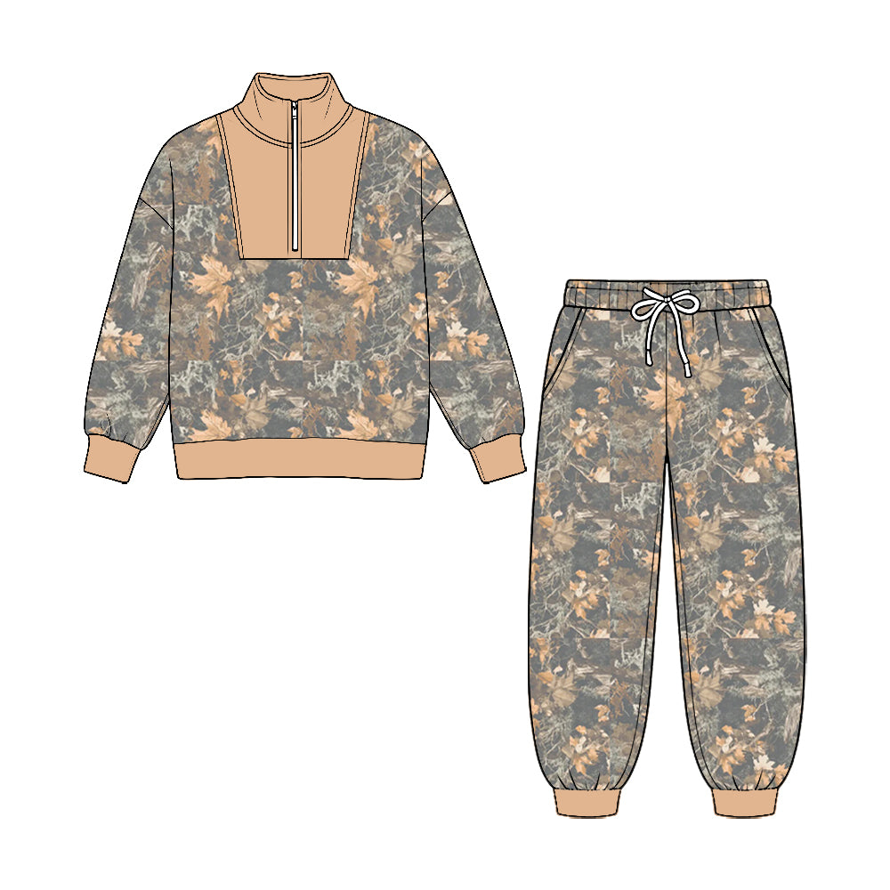 Pre order camo pullover joggers outfit