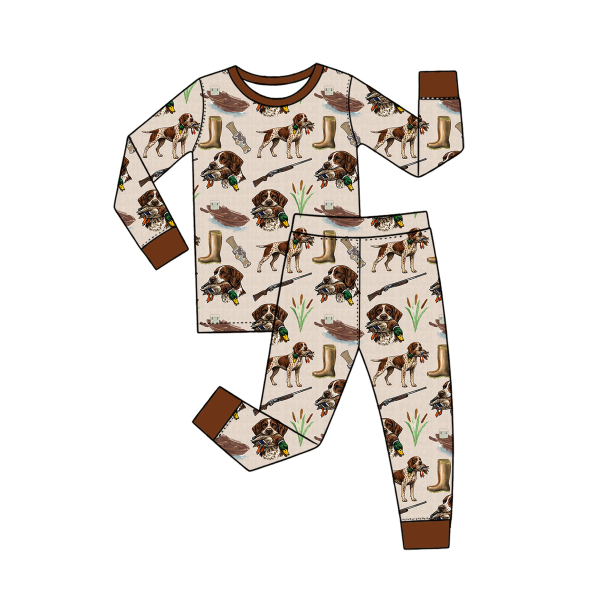 Pre order hunting dog sibling clothing