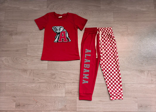 Pre order digital print Alabama joggers set