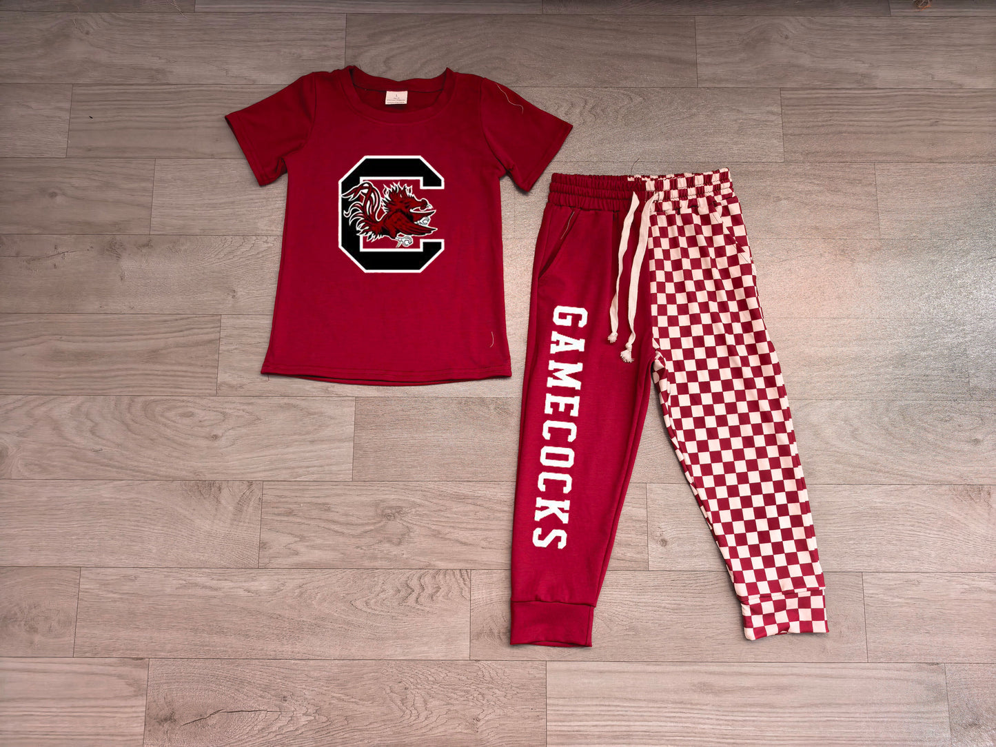 Pre order digital print Gamecocks joggers set