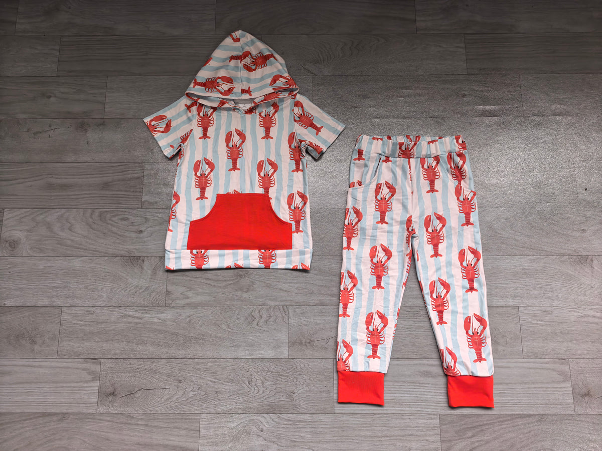 Pre order crawfish boy outfit