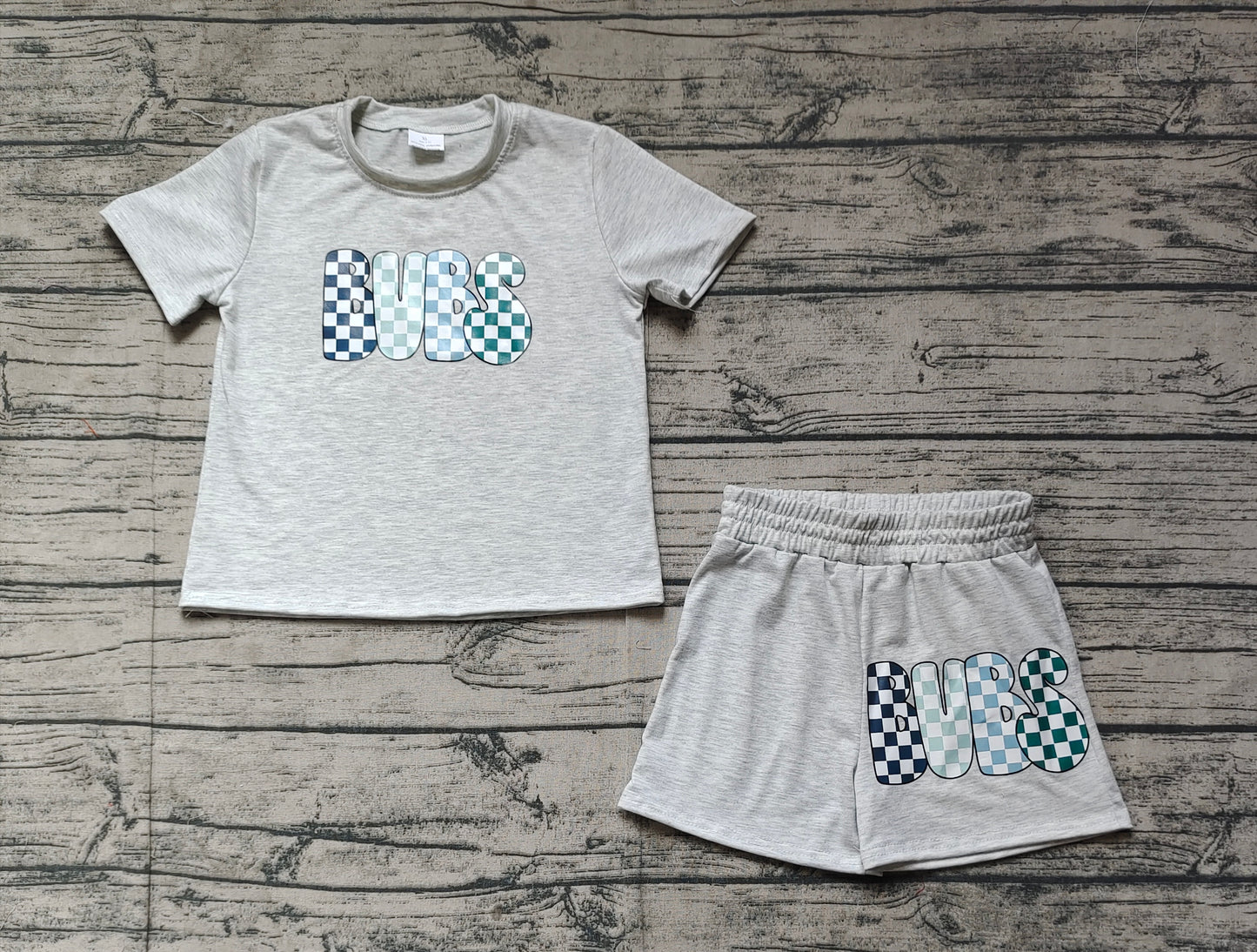 BSSO1304 Baby Boys Vinyl Baby Boys Bubs Top Sports Shorts Clothes Sets  D 3.14