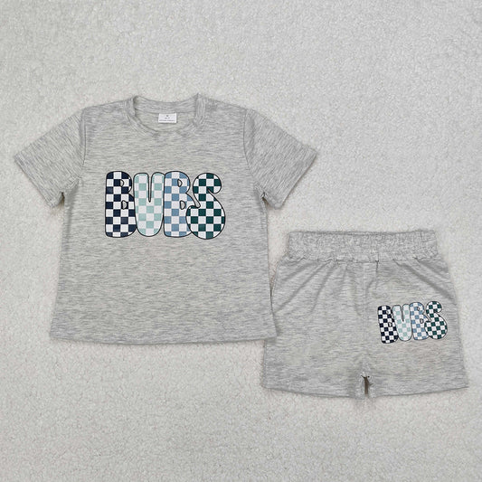 BSSO1304 Baby Boys Vinyl Baby Boys Bubs Top Sports Shorts Clothes Sets D 3.14