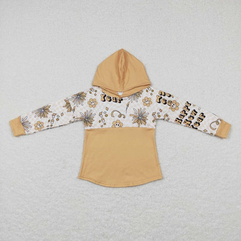 BT0420 Happy New Year Hoodie Top