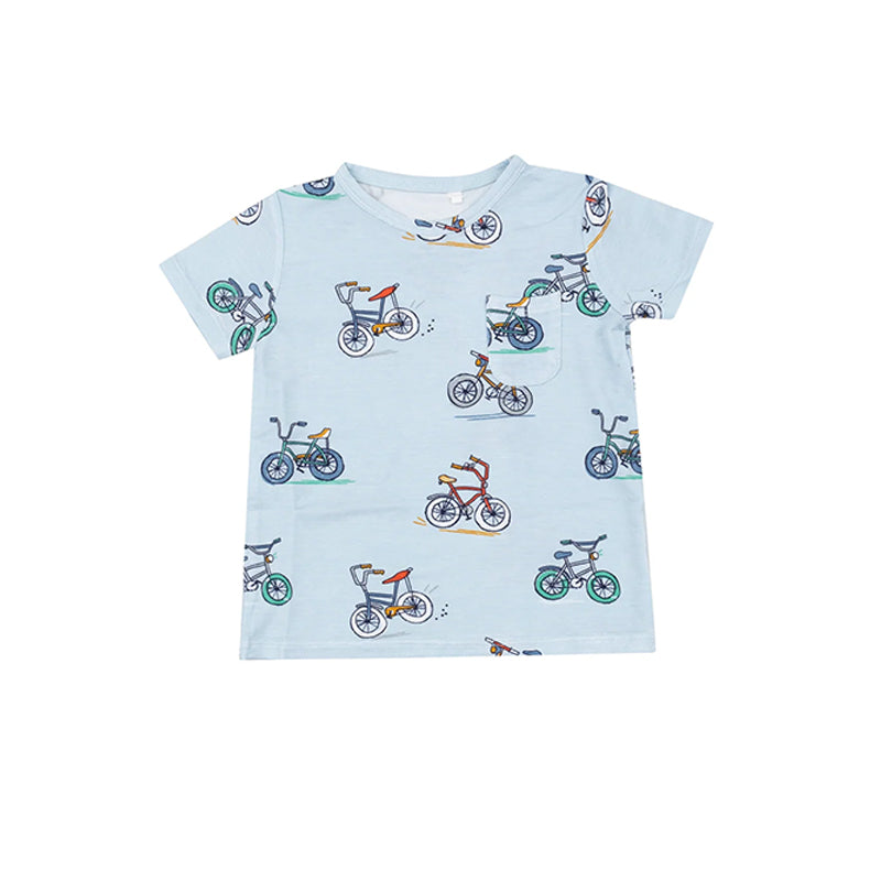 presale BT0664 Bike pocket short sleeve top