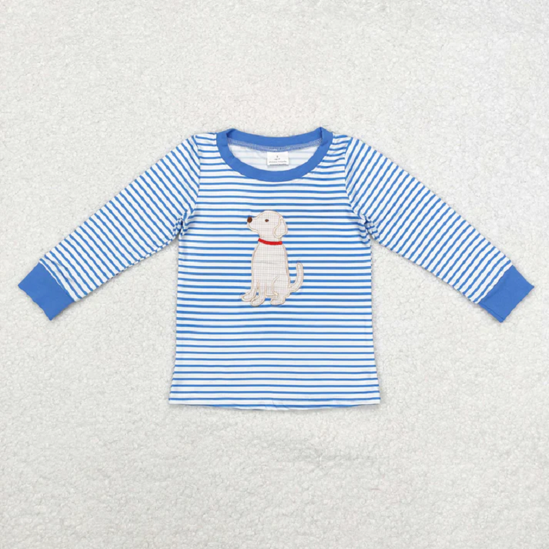 Match Baby Boys Girls Embroidery Ducks Dogs Fishing Western Tee Shirts Top D 926