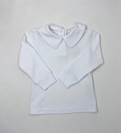 presale BT0820  Solid white square neck long sleeve top  2024 7.19