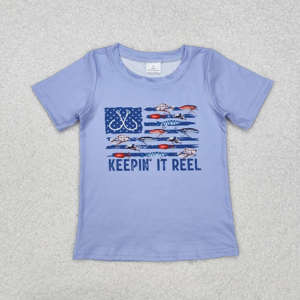 BT0873  Fishing short sleeve top