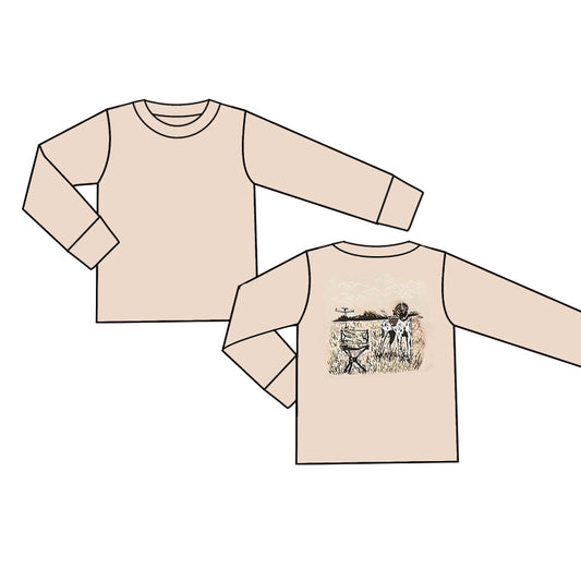 presale BT0945 Puppy Lawn Long Sleeve Top  2024 9.19