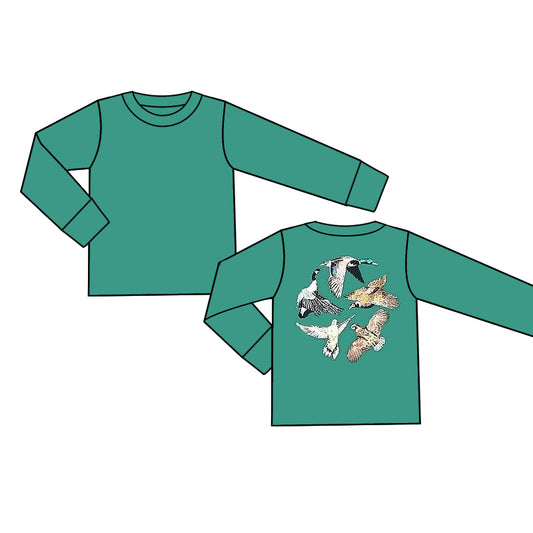 presale BT0951 Duck Green Long Sleeve Top  2024 9.19