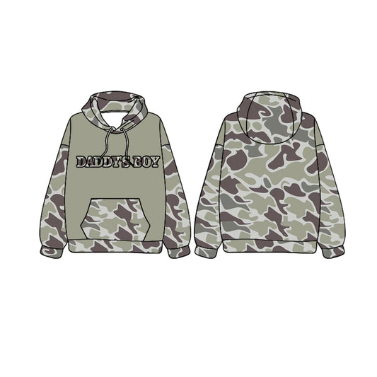 presale BT0985 Camouflage hooded long sleeve top 2024 9.23