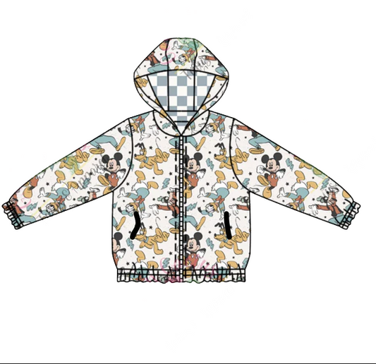 presale BT1106 Heart Duck Blue Button Short Sleeve Top 2024 11.23