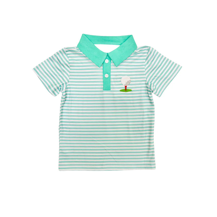 presale BT1162 Golf stripe short sleeve top  2025 1.3