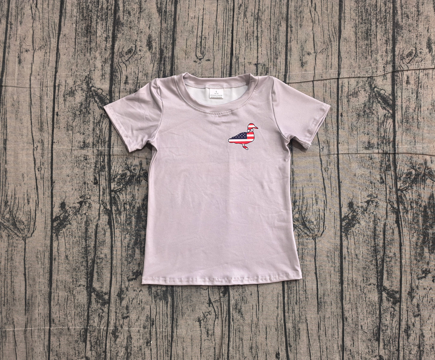 pre order star stripes flag duck print red stripes boys tee