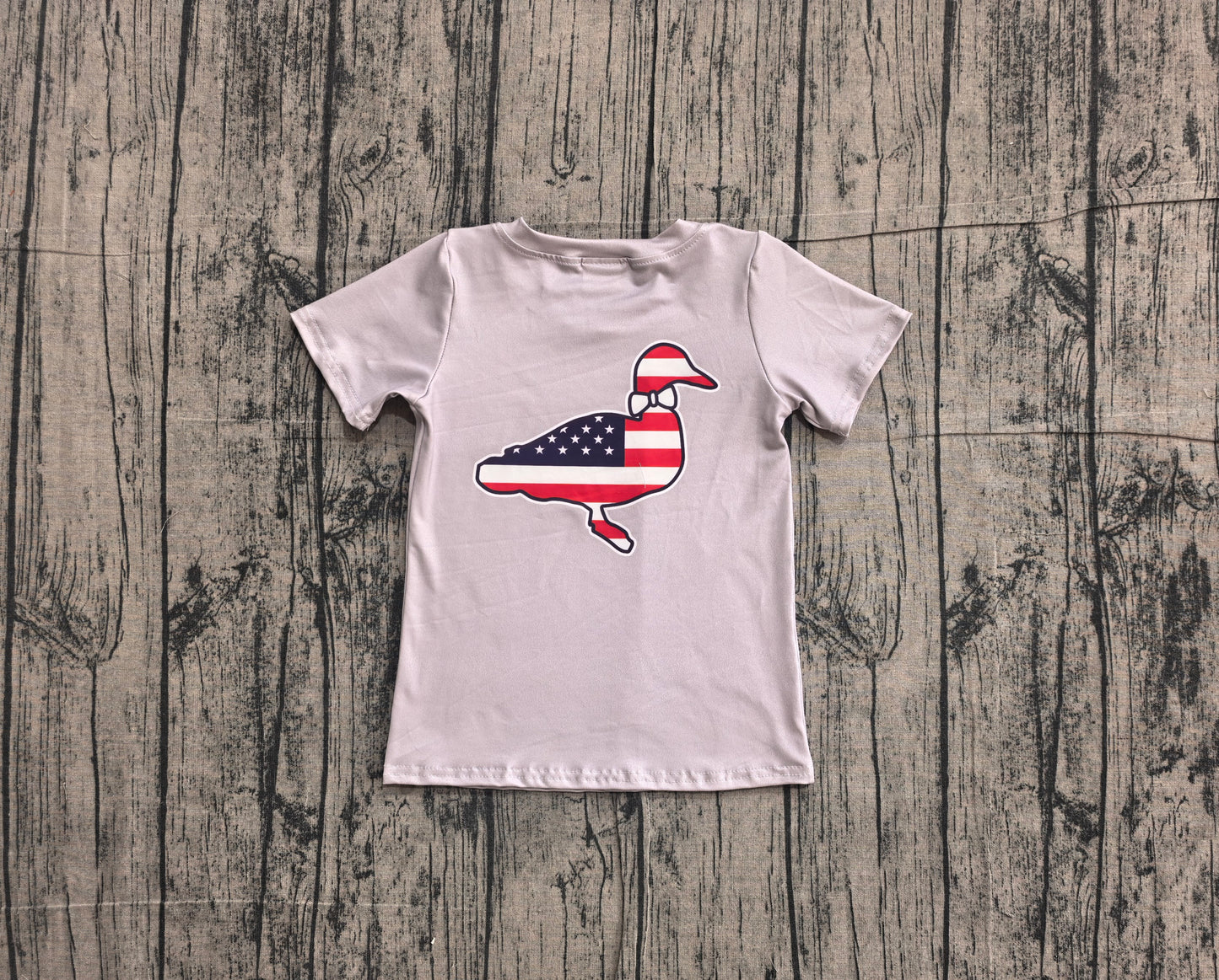 pre order star stripes flag duck print red stripes boys tee