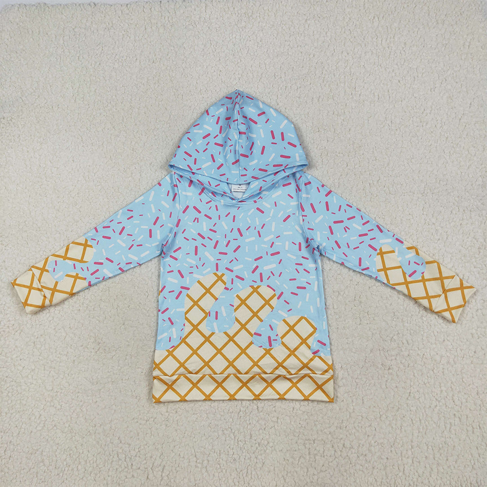 BT1270 Baby Boys Blue Team Long Sleeves Hoodies Top