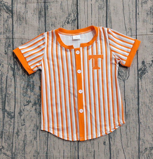 pre order orange stripes T team t-shirt