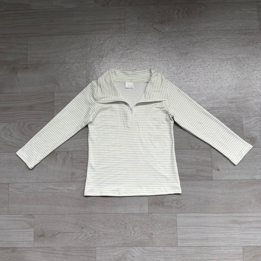 Pre order striped boy pullover kids clothing
