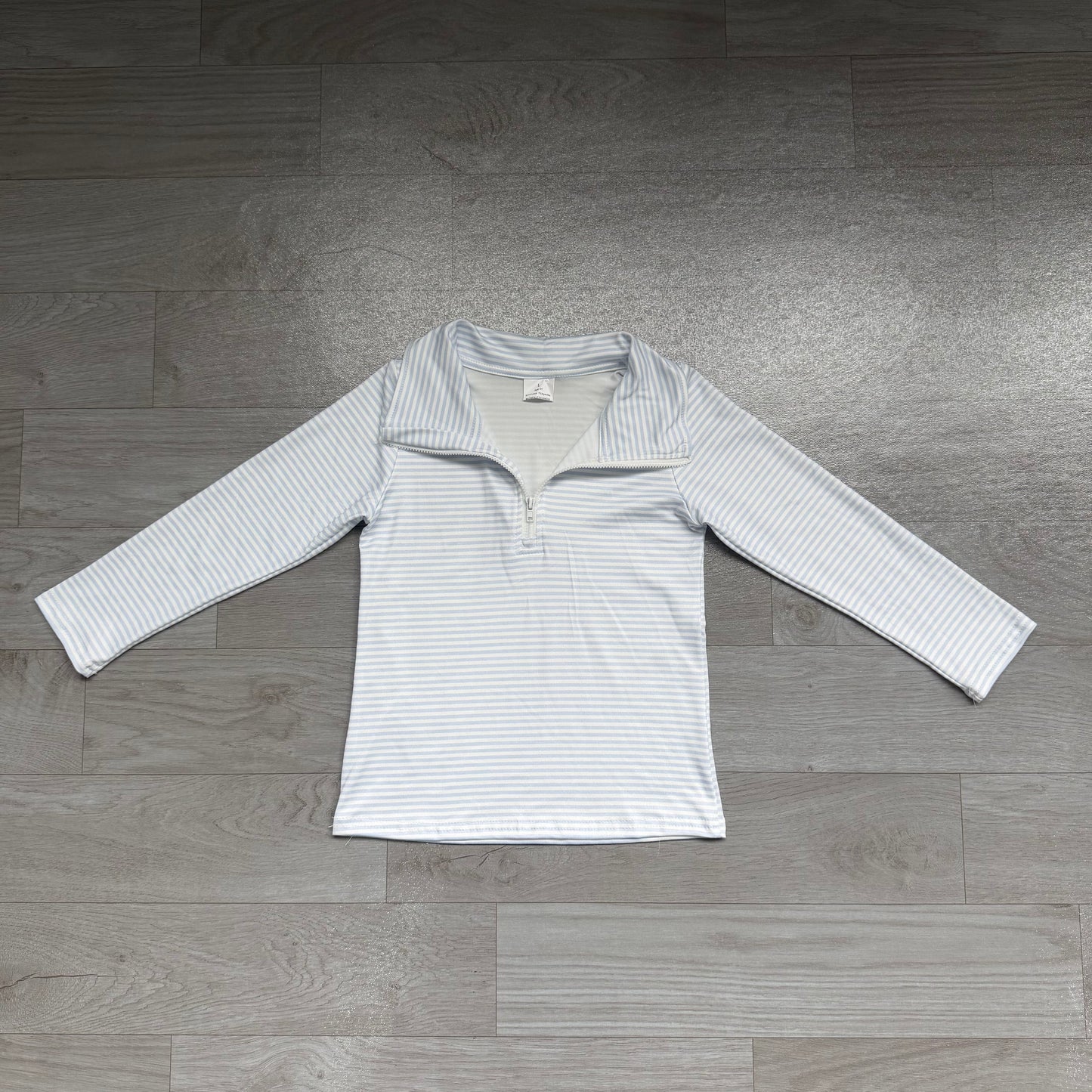 Pre order striped boy pullover kids clothing