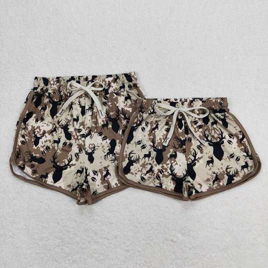 SS0145 Adult Elk Camo Shorts