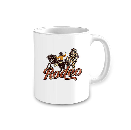 presale CU0007 Beautiful Horse Rodeos Leopard Cactus Cups D 5.30