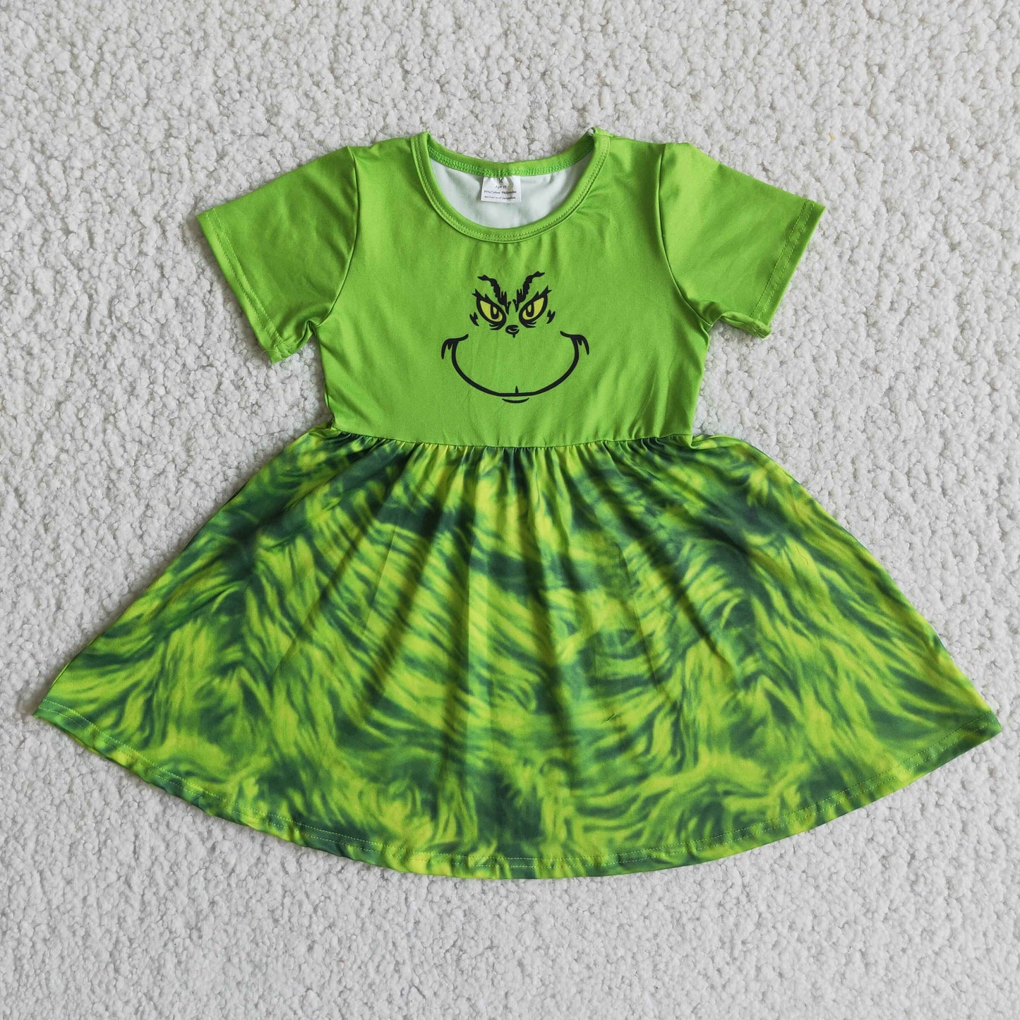 E3-3 Green short sleeve skirt