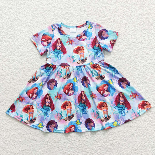 GSD0479 cartoon short sleeve dress
