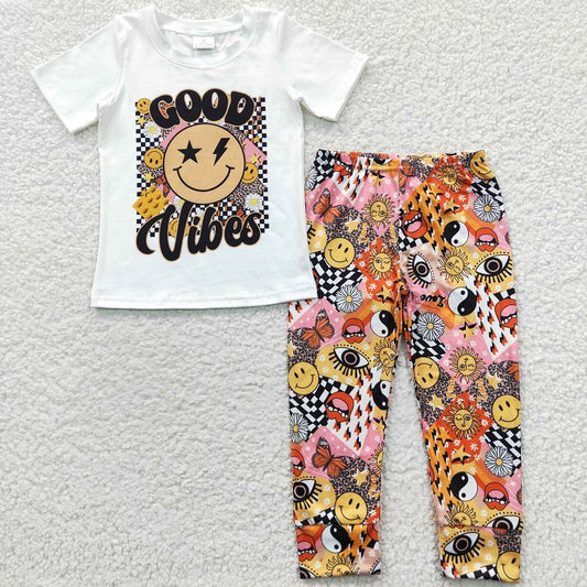 White Smile Top + long pants BT0221+P0130