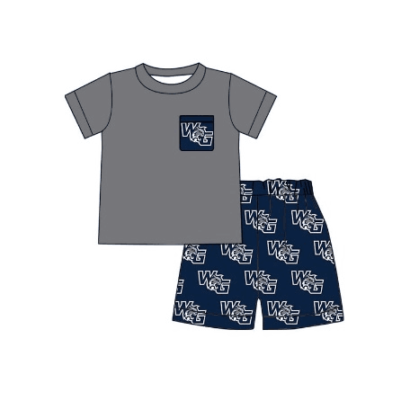 Custom baby boy set MOQ3