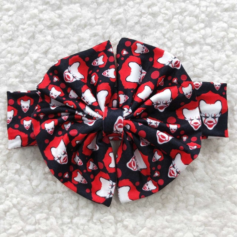 letter balloon clown black short-sleeved purple briefs headwear suit +headband GBO0171