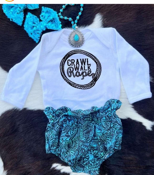 presale GBO0443 crawl white long-sleeved leaf pattern briefs suit 2024 9.13