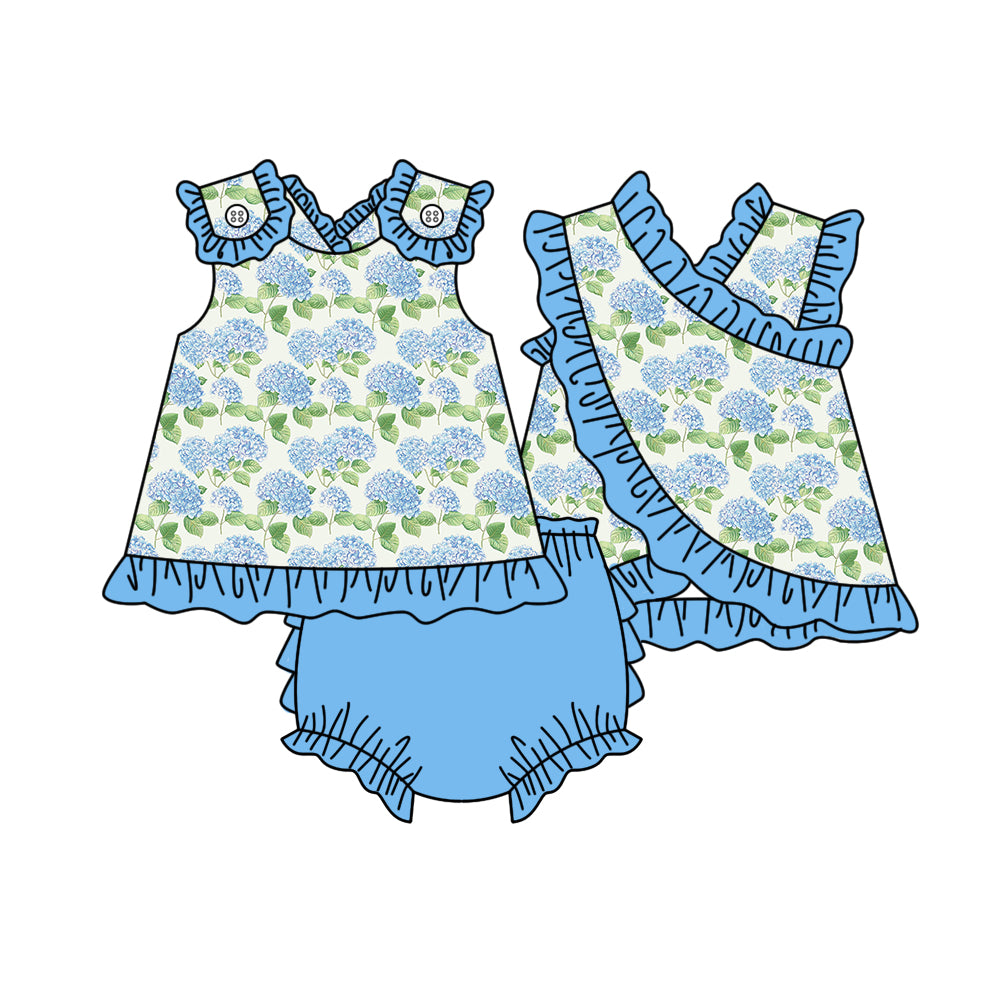 Pre order ruffle bummie set baby clothing