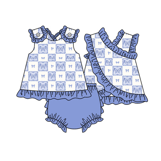Pre order ruffle bummie set baby clothing