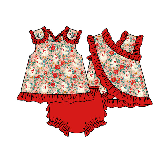 Pre order ruffle bummie set baby clothing