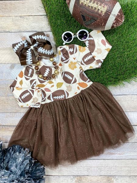 presale GLD0716  Rugby Leaf Brown Tulle Long Sleeve Dress 2024 7.17