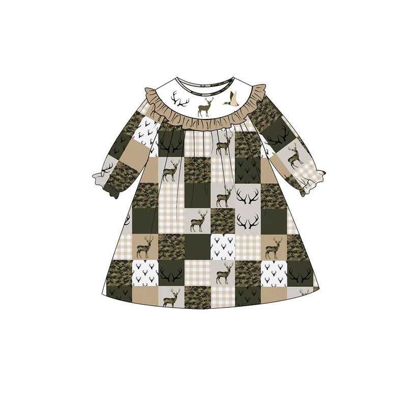 Pre order camo plaid hunting patchwork sibling clothing