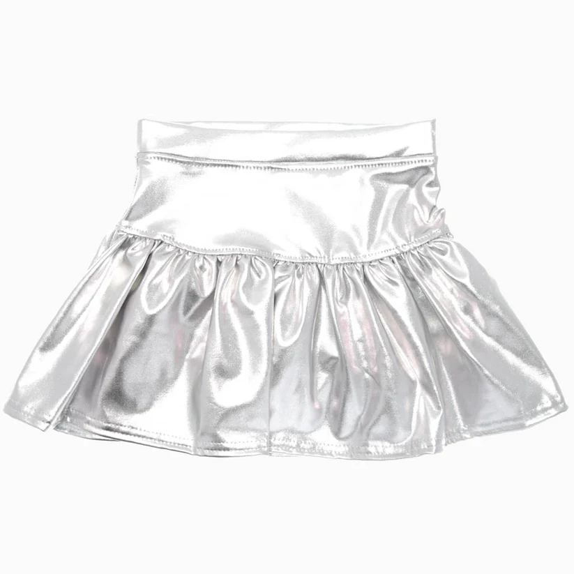 presale GLK0042  Shiny leather silver culottes 2024 11.30