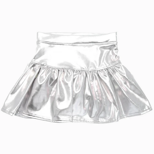 presale GLK0042 Shiny leather silver culottes 2024 11.30
