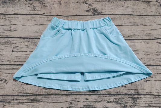 presale GLK0065 Baby Girls Blue Pocket Skort  D 4.16