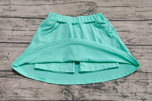 presale GLK0069  Baby Girls Solid green culottes D 4.16