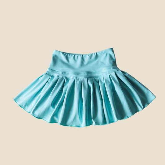 presale GLK0083 Baby Girls Light Blue Yoga Active Wear Skirt D 3.28