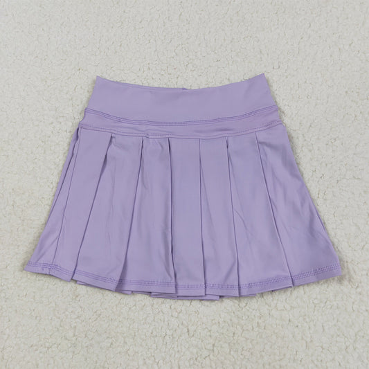 GLK0085 Baby Girls Lavender Yoga Active Wear Skirt