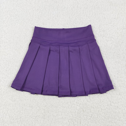 GLK0086   Baby Girls Purple Yoga Active Wear Skirt D 5.6