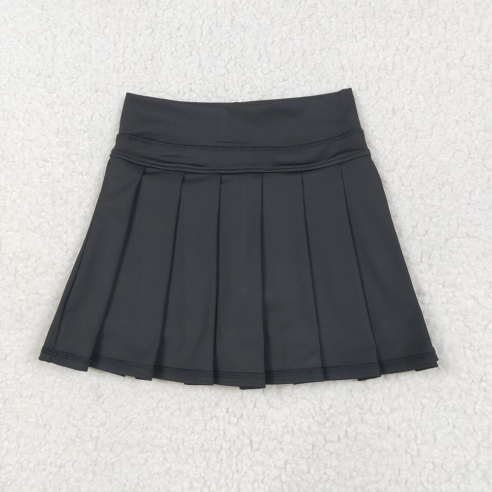 GLK0087  Baby Girls Black Yoga Active Wear Skirt D 6.5
